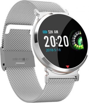 Smartwatch S28 - Klassiek - Stappenteller - Zilver metaal