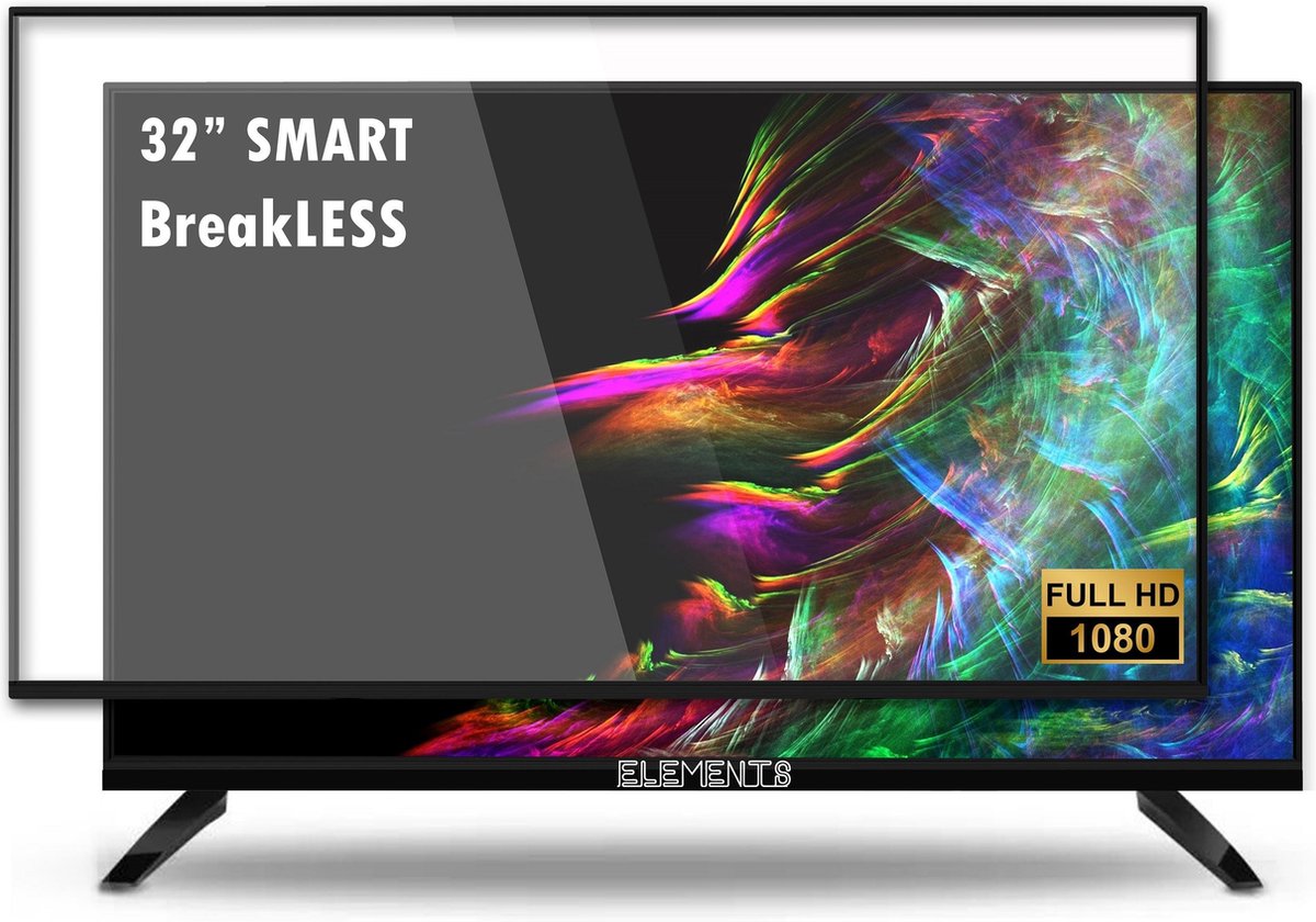 ELEMENT SMART TV 32" INCH BREAKLESS GLASS Smart Gear Compare