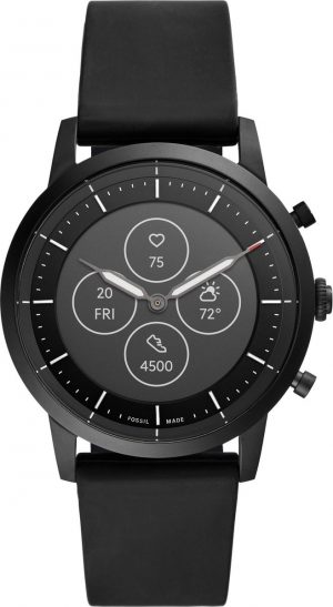 Fossil Collider Hybrid HR Smartwatch FTW7010 - Zwart