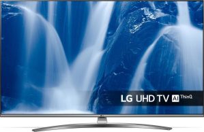 LG 65UM7610PLB tv 165,1 cm (65'') 4K Ultra HD Smart TV Wi-Fi Zwart, Zilver
