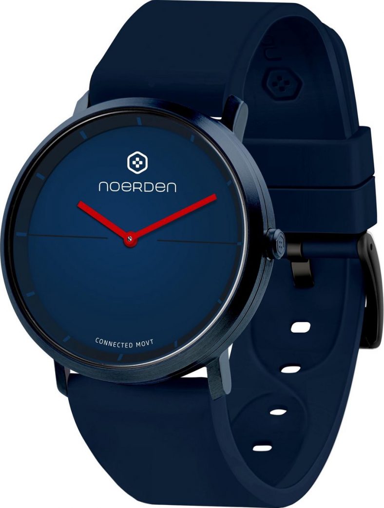 Noerden - Hybrid Smartwatch Life 2, navy blauw - Smart Gear Compare
