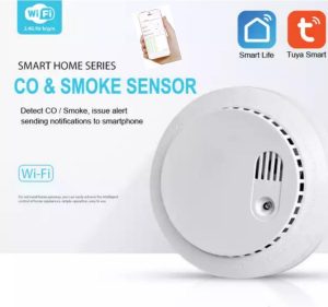 Rookmelder en Koolmonoxidemelder-Tuya smart - Rook&Co Detector - rookmelder - slimme rookmelder en koolmonoxidemelder.