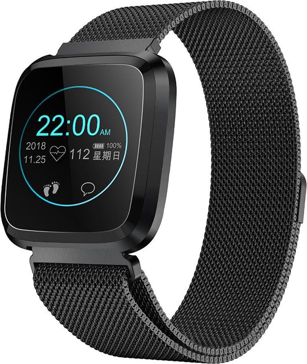 Stenlille Prío Watch Smartwatch Horloge Zwart Horloges