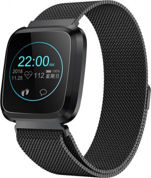 Stenlille Prío Watch - Smartwatch - Horloge - Zwart - Horloges voor mannen vrouwen - Jongens Kinderen - Smartwatch Heren Dames