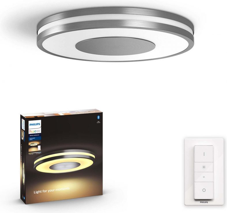 WiZ Plafondlamp SuperSlim - Diameter: 30 cm - Warm- tot Koelwit Licht - Slimme Plafonniere - 16W - Wit - Wi-Fi WiZ Plafondlamp SuperSlim - Diameter: 30 cm - Warm- tot Koelwit Licht - Slimme Plafonniere - 16W - Wit - Wi-Fi
