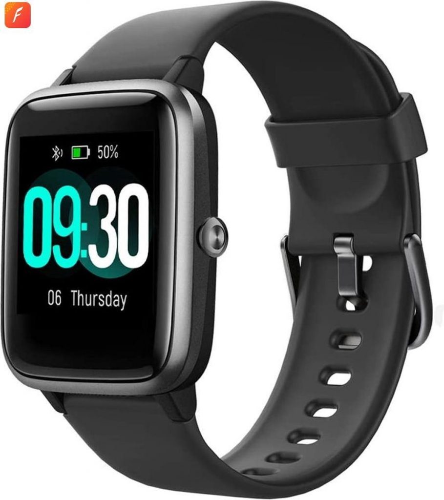 VeryFit Smartwatch Pro Zwart Heren Dames 5ATM Nederlandse APP