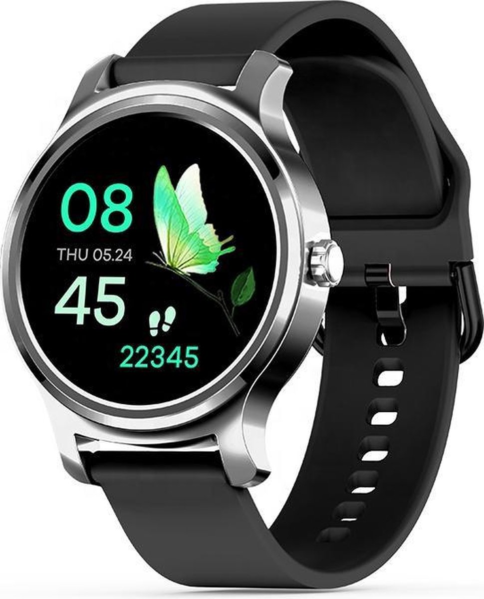 Smartwatch met Bluetooth Bellen, 1.36'' Smartwatch Dames Herren, IP68 Waterdicht, 8 Sportmodi, Muziekspeler, Hartslagmonitor, SpO2, Smartwatches voor Android iOS (Goud