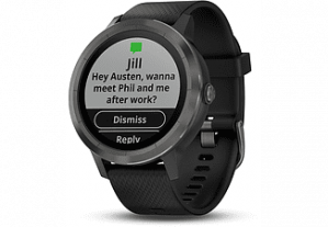GARMIN vivoactive 3 Zwart/Grijs