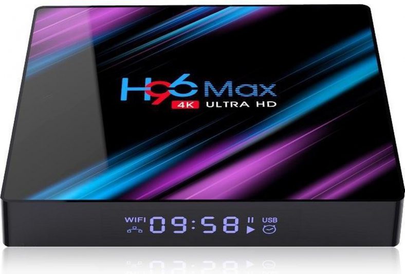 H96 Max 4K Ultra HD, 2/16GB, Android 10, media TV streaming box Smart