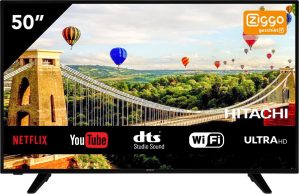 Hitachi 50HK5100 tv 127 cm (50'') 4K Ultra HD Smart TV Wi-Fi Zwart