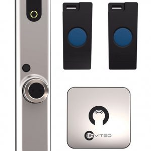 Invited Smart Lock Basic 30/30 Cilinder + Wandschakelaar