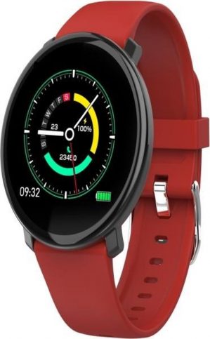 Let op type!! M31 1 3 inch TFT kleurenscherm SmartWatch IP67 waterdicht ondersteuning Bel herinnering/Heart rate monitoring/bloeddruk monitoring/slaapbewaking/bloed zuurstof bewaking (rood)