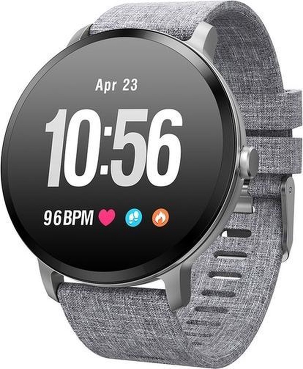 Opiaat wees gegroet schudden Let op type!! V11 SmartWatch real-time hartslag bloeddrukmeter multi Sportmodus adem licht Smart Watch voor Android IOS telefoon (canvas zilver) - Smart Gear Compare Opiaat wees gegroet schudden Let op type!! V11 SmartWatch real-time hartslag bloeddrukmeter multi Sportmodus adem licht Smart Watch voor Android IOS telefoon (canvas zilver) - Smart Gear Compare