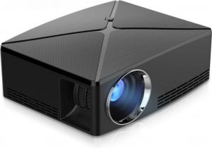 Lumeri mini beamer - mini projector - LED SMART beamer - zwart