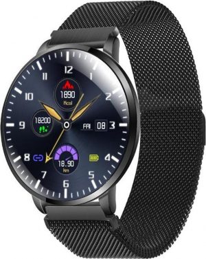 Optible Oquer - Smartwatch - Heren en Dames - Zwart