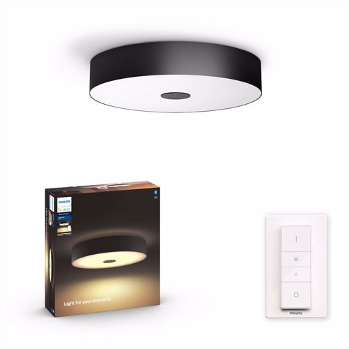 Philips hue FAIR PLAFONDLAMP - WARM TOT KOELWIT LICHT (Zwart)