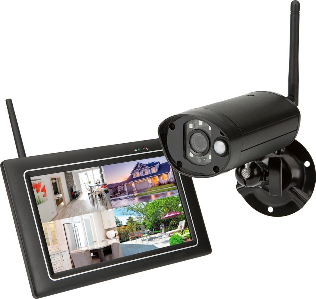 SEC24 Draadloos beveiligingssysteem met camera en touchscreen CWL401S