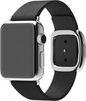 Apple Band 38MM BLK MODERN BUCKLE L-ZML