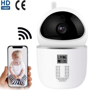 Babyfoon met camera - Baby Camera - Camera met Bewegingsdetectie - Bestuurbare Wificamera - 1080P HD.