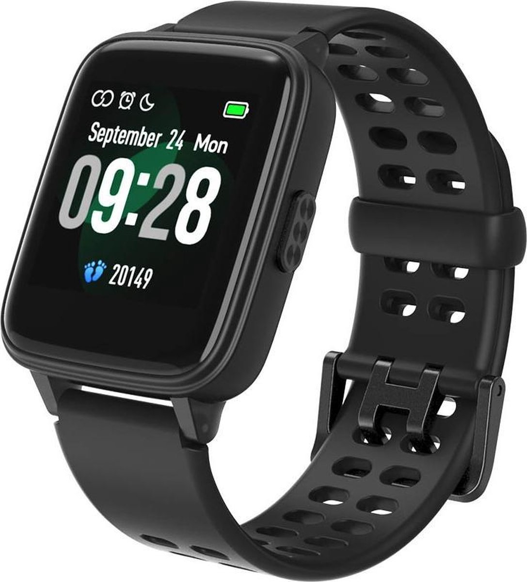 Fitpolo Smart armband / Full HD - Full Touch scherm / IP68 Waterdicht / Kleurenscherm / Smart sporthorloge / Zwart