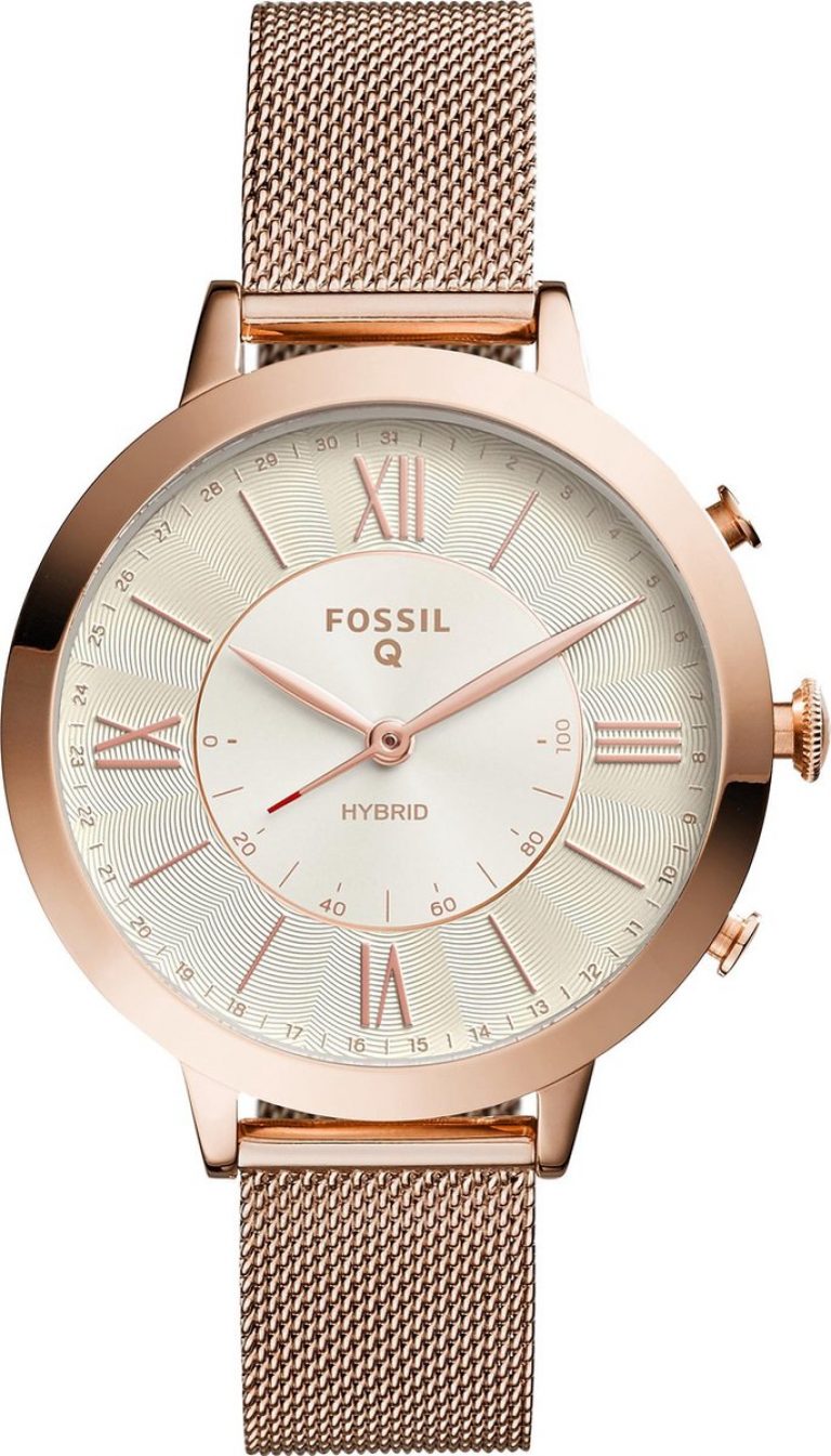 Fossil Q Jacqueline FTW5018 - Hybride smartwatch - Roségoud - Smart Gear Compare