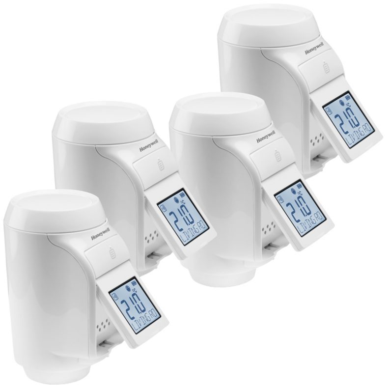 Honeywell Evohome Smart Radiator Valve Kit HR92 (4Pack) Smart Gear