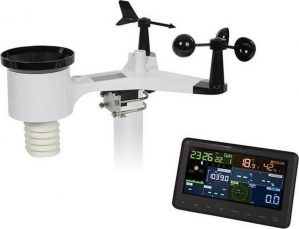 Perel WC224 weerstation met groot kleurendisplay en WiFi