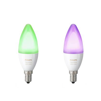 Philips Hue White & Color Ambiance E14 Duo Pack Lichtbron