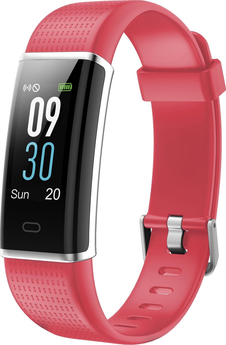 roekeloos Op en neer gaan bloemblad R1ID130 - Activity Tracker - Rood - Stappenteller - Hartslagmeter -  Slaapmonitor - met app! - Smart Gear Compare