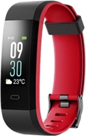 West Watch - Model Wave - Activity Tracker - Tieners/Kinderen - Zwart/rood