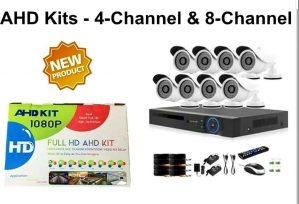 1080P - HD AHD Kit - Beveiligingscamera - voor binnen en buiten - met draad