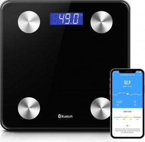 APT - Lichaamsanalyseweegschaal - Zwart