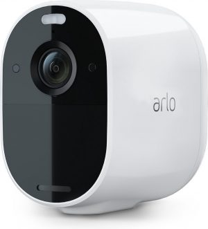 Arlo Essential Spotlight IP-beveiligingscamera - Binnen & buiten - Wit - 1 stuks