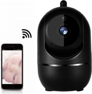 Babyfoon camera WiFi met app - Zwart