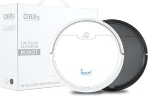 Bowai 2.0 Robotstofzuiger - Inclusief App en Dweilfunctie - Zwart