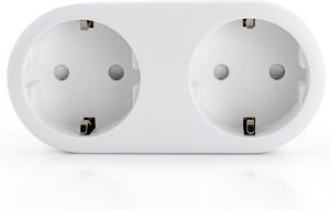 Caliber HWP121E - Slimme stekker 2 weg met energie controle - Wit - Google Home