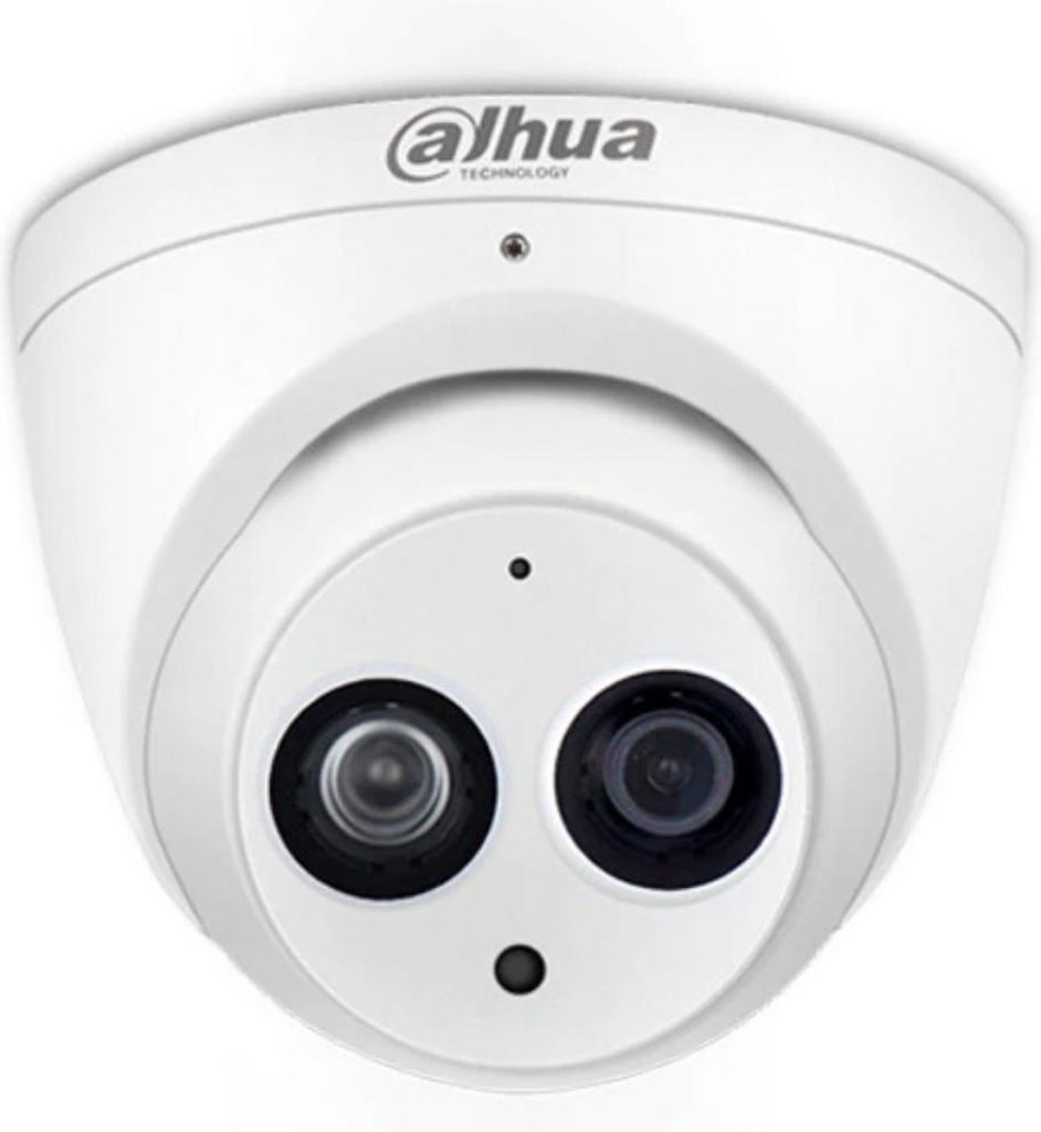 Dahua dome camera 6MP IPCHDW4631CA PoE met metalen behuizing, vaste