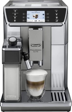 De'Longhi PrimaDonna Elite ECAM650.55.MS - Volautomatische Espressomachine - ZIlver/Zwart