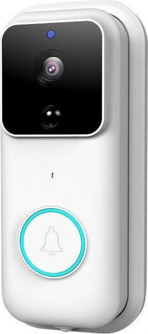 Direct-security Anytek B60 720P Smart WiFi Video Visuele deurbel, ondersteuning APP Remote & PIR-detectie & TF-kaart (wit)