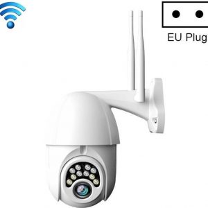 Direct-security V380 1080P HD draadloze balcamera 355 graden roterende buitenhuis WiFi-bewakingscamera, EU-stekker