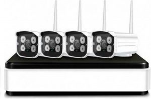 Draadloze NVR-Camerakit - 4 Beveiligingscamera's -1080P HD.