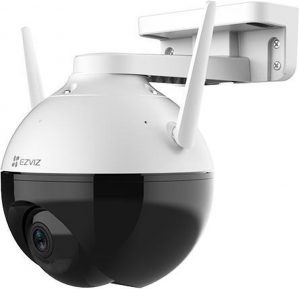 Ezviz C8C Full HD WiFi Buiten Dome (360) camera met kleur nachtzicht - Zwart