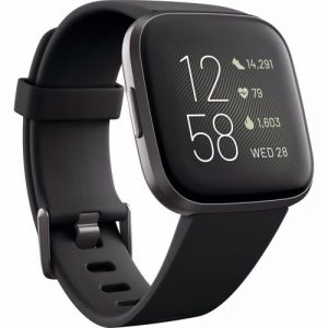 Fitbit Versa 2 Smartwatch s Sporthorloge Zwart