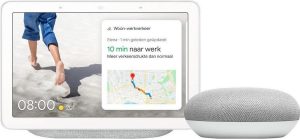 Google Nest Hub + Google Nest Mini / Nederlandstalig - Grijs