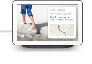 Google Nest Hub - Smart Speaker met scherm / Nederlandstalig - Antraciet