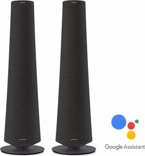 Harman Kardon Citation Tower - Zwart - Speakerset met Google Assistant