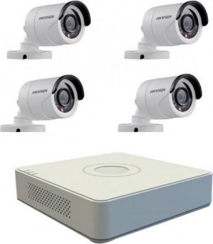 Hikvision Camerasysteem 4 kanaals DVR TURBO HD set 1080P