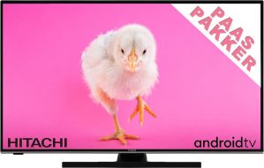 Hitachi 55HAK6150 UHD Android 55 inch Smart TV met ingebouwde Chromecast