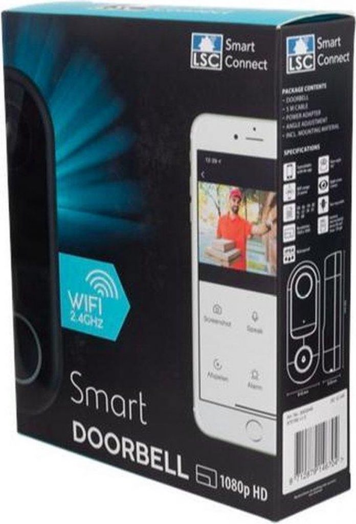 LSC Smart Connect Doorbell 1080p HD - Smart Gear Compare