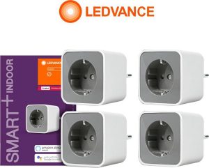 Ledvance Smart+ Zigbee Plug | EU | 4 Stuks | Voordeelverpakking